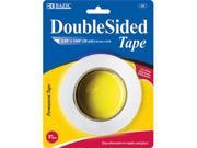 BAZIC Double Sided Tape 0.95 x 36 Yards