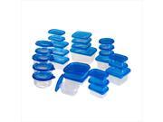 54 piece Food Storage Container Set with Air Tight Lids