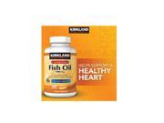 Kirkland Signature Fish Oil 1000mg. 400 Softgels Pack of 2