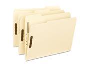 Smead 1 3 Tab Recycled Fastener File Folders Manila Letter 50 ct.