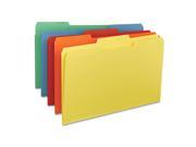 Smead 1 3 Top Tab Assorted File Folders Assorted Colors Legal 100 ct
