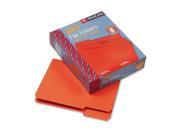 Smead 1 3 Top Tab File Folders Orange Letter 100 ct.