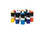 Chroma Chromacryl Premium Acrylic Paint Pints Assorted Colors Set of 12