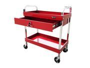 Excel Red Steel Tool Cart 30 W x 16 D x 35.2 H