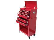 Excel Top Chest and Roller Cabinet Combination 24 Colour Red