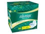 Always Ultra Thin Regular Pads with Wings 96 ct.