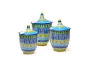 Tapas 3 piece Ceramic Canister Set