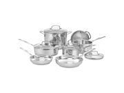 Cuisinart Chef s Classic Stainless Steel 11 piece Cookware Set