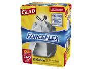 Glad ForceFlex Tall Kitchen Drawstring Trash Bags 13 gal. 140 ct.