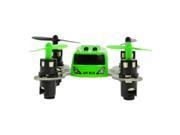 Micro Airbus 2.4Ghz Quadcopter with Full Flip Capability Color Green