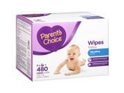 Parent s Choice Sensitive Wipes 480 sheets
