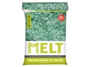 MELT 25 lb. Resealable Bag Premium Enviro Blend Ice Melter w CMA MELT25EB
