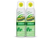 OdoBan Disinfectant Fabric Air Freshener Spray Eucalyptus Scent 14 oz. 2 pk.
