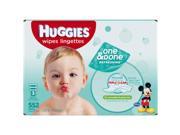 HUGGIES One and Done Refreshing Baby Wipes Cucumber Green Tea 552 Sheets