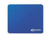 Innovera IVR52447 Blue Rubber Mouse Pad