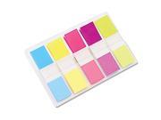Post it Flags in Portable Dispenser 5 Bright Colors 5 Dispensers of 20 Flags per Color