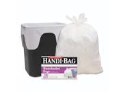Handi Bag Handi Bag Super Value Pack 8gal .55mil 21 1 2 x 24 White 130 Box