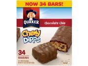 Quaker Chewy Dipps Chocolate Chip 34 ct.