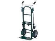 Super Brute 900 lb. Convertible Dual Purpose Hand Truck Green