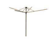 Greenway Large Outdoor Bamboo Rotary Clothesline