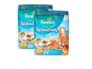 Pampers Splashers Swimpants 2 Pack Size 3 4 48 ct.