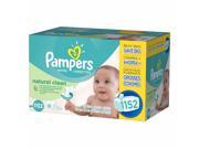 Pampers Natural Clean Baby Wipe Refills 72 ct. 16 pk.