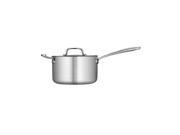 Tramontina 4 Qt Tri Ply Clad Sauce Pan with Lid Stainless Steel