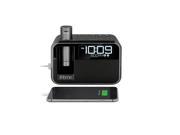 iHome Kineta Dual Charging Alarm Clock Radio with Portable Powerbank
