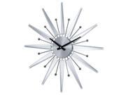 Hans Andersen Home Mirrored Starburst Clock