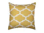 Mainstays Fretwork Decorative Pillow Gold