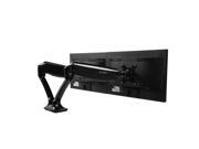 Loctek Desk Mount Full motion Monitor Arm 10 to 27 inch Dual arm Monitor Mount