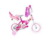 12 Huffy Disney Princess Girls Bike with Doll Carrier