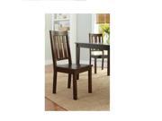 Better Homes and Gardens Bankston Dining Chairs Set of 2 Mocha