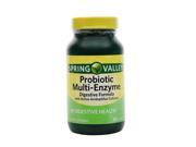 Spring Valley Probiotic Multi Enzyme Digestive Formula Tablets 200 count