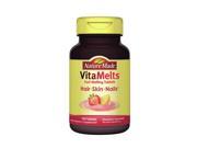 Nature Made VitaMelts Strawberry Lemonade Hair Skin and Nails Dietary Supplement Tablets 130 count