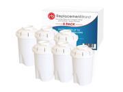 ReplacementBrand Universal Pitcher Filter 6 Pack Universal Pitcher Filter 6 Pack