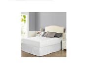 Night Therapy iCoil 12 Euro Boxtop Spring Mattress and SmartBase Bed Frame Set Queen