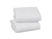 Garanimals Set of 2 Playard Sheets Solid White