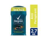 Degree Men Dry Protection Extreme Blast Antiperspirant Deodorant 2.7 oz 2 Pack