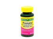 Spring Valley Prenatal Multivitamin Multimineral with Folic Acid Tablets 100 count