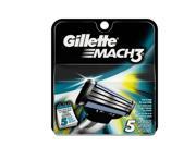 Gillette Mach 3 Cartridges 5 CT