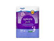 Equate Options Moderate Long Bladder Control Pads 54 count