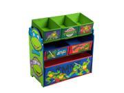 Delta Nickelodeon Teenage Mutant Ninja Turtles Multi Bin Toy Organizer Green