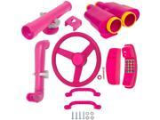 Swing Set Stuff Deluxe Accessories Kit Pink SSS Logo Sticker