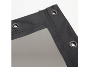 Carl s Rear Projection Film 2.39 1 4.5x10.5 Ft Finished Edge Projector Screen with Grommets Gray Box