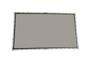 Carl s Rear Projection Film Hanging DIY Projector Screen Kit Translucent Gray 16 9 5x9 Ft 120 in