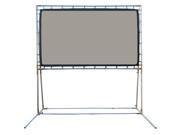 Carl s Rear Projection Film FreeStanding DIY Projector Screen Kit Translucent Gray 16 9 5x9 Ft 120 in