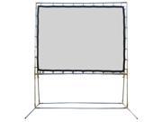 Carl s Blackout Cloth FreeStanding DIY Projector Screen Kit White Gain 1.0 4 3 6.75x9 Ft 131 in