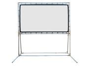Carl s FlexiWhite FreeStanding DIY Projector Screen Kit White Gain 1.1 Regular Active 3D Movies 16 9 5x9 Ft 120 in