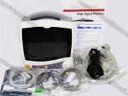 CONTEC CMS6800 portable vital signs ICU CCU patient monitor 6 parameter ECG NIBP SPO2 RESP TEMP PR